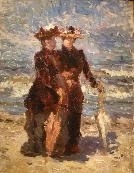 Dames op het strand, Isidore Verheyden