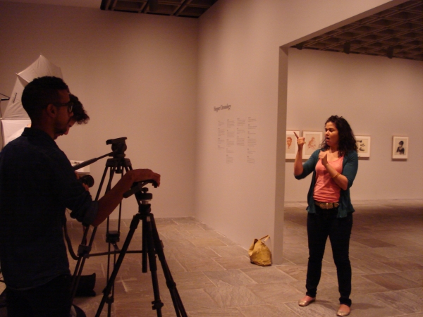 Opname Vlog in tentoonstelling Hopper Drawing, The Whitney Museum, New York