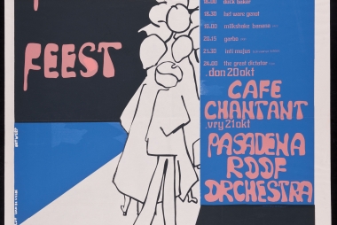 Affiche 'Openingsfeest 't Stuc', Leuven, 19-21 oktober 1977